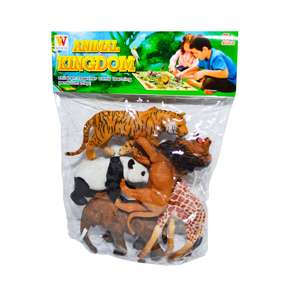 Animale salbatice, 5 buc/set - imagine 2