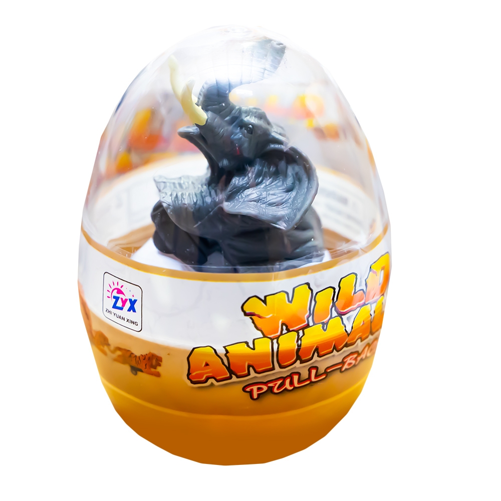 Animale salbatice cu frictiune, 12 buc/set - imagine 2