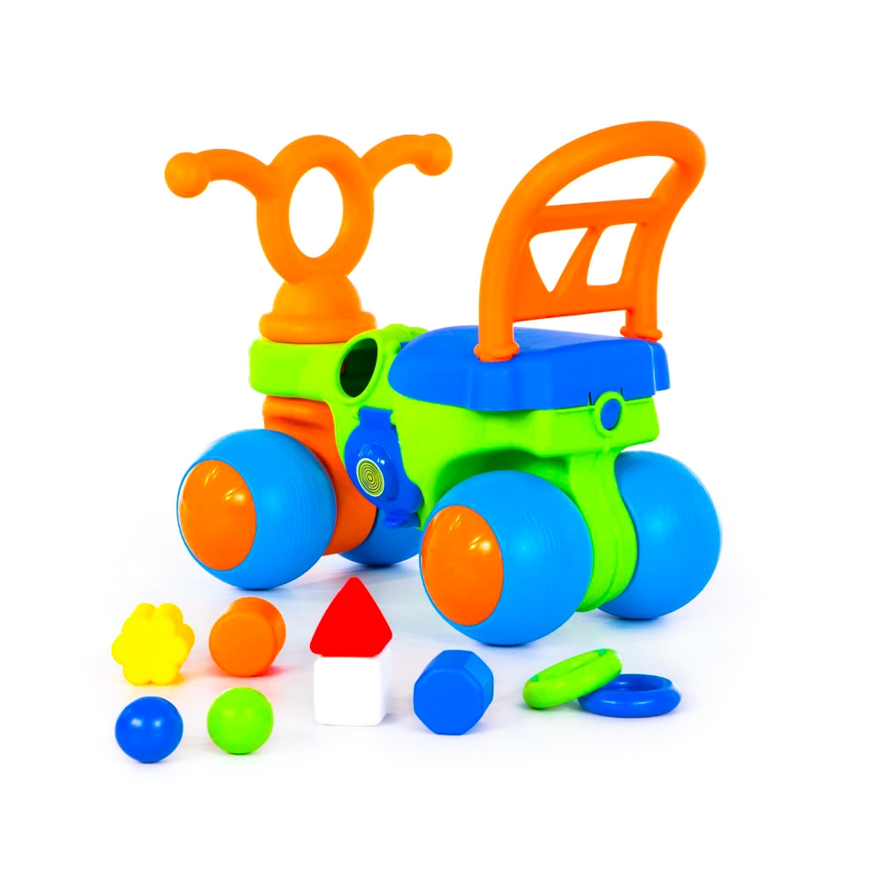 Bicicleta fara pedale, Crocodil, 49.5x35x42.5 cm, Polesie - imagine 3