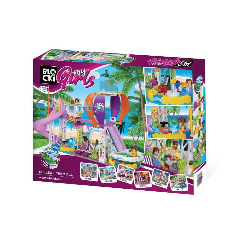 Blocki My Girls, Aqua Park, 343 piese - imagine 4