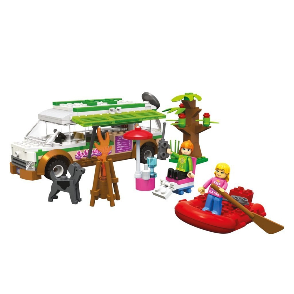Blocki My Girls, Rulota camping, 264 piese - imagine 3