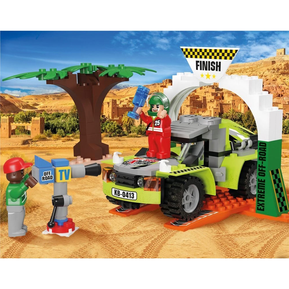 Blocki Off-Road Collection, Podiumul de premiere - raliu, 126 piese - imagine 3