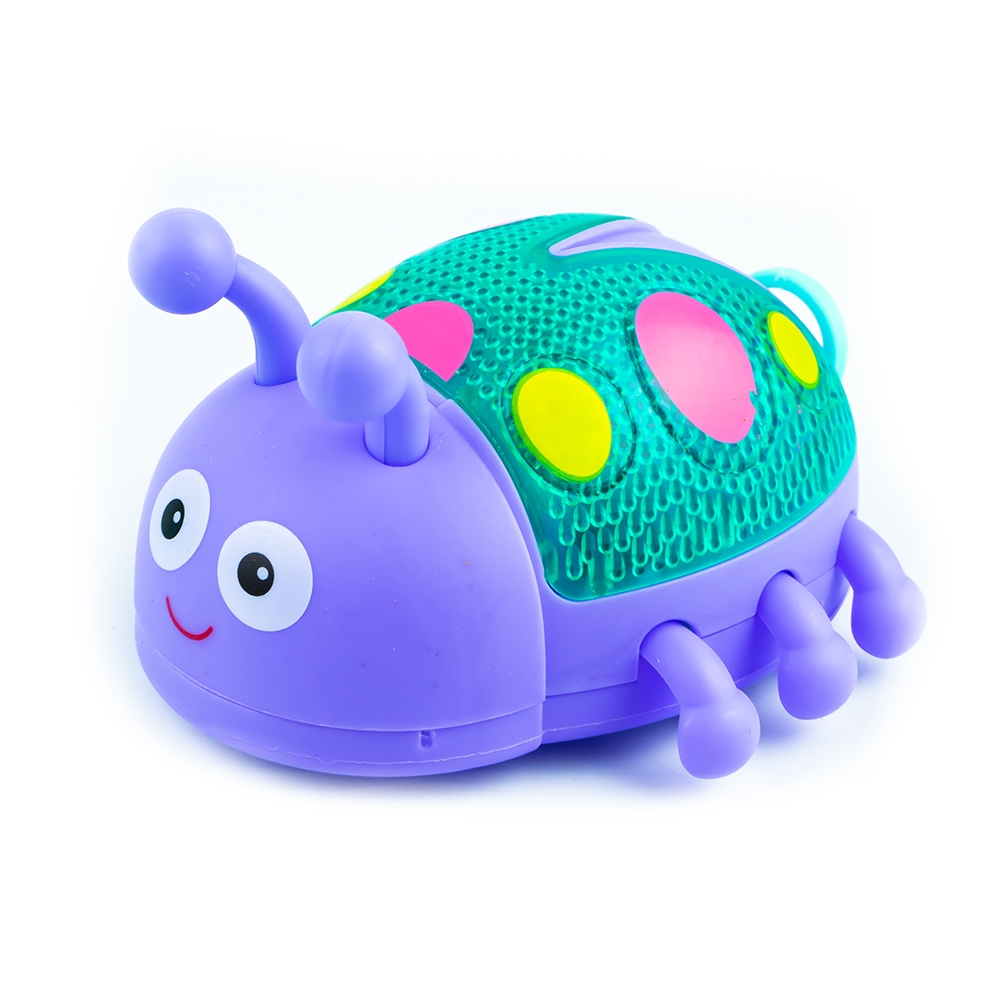 Buburuze cu frictiune si lumina, 12 buc/set - imagine 2