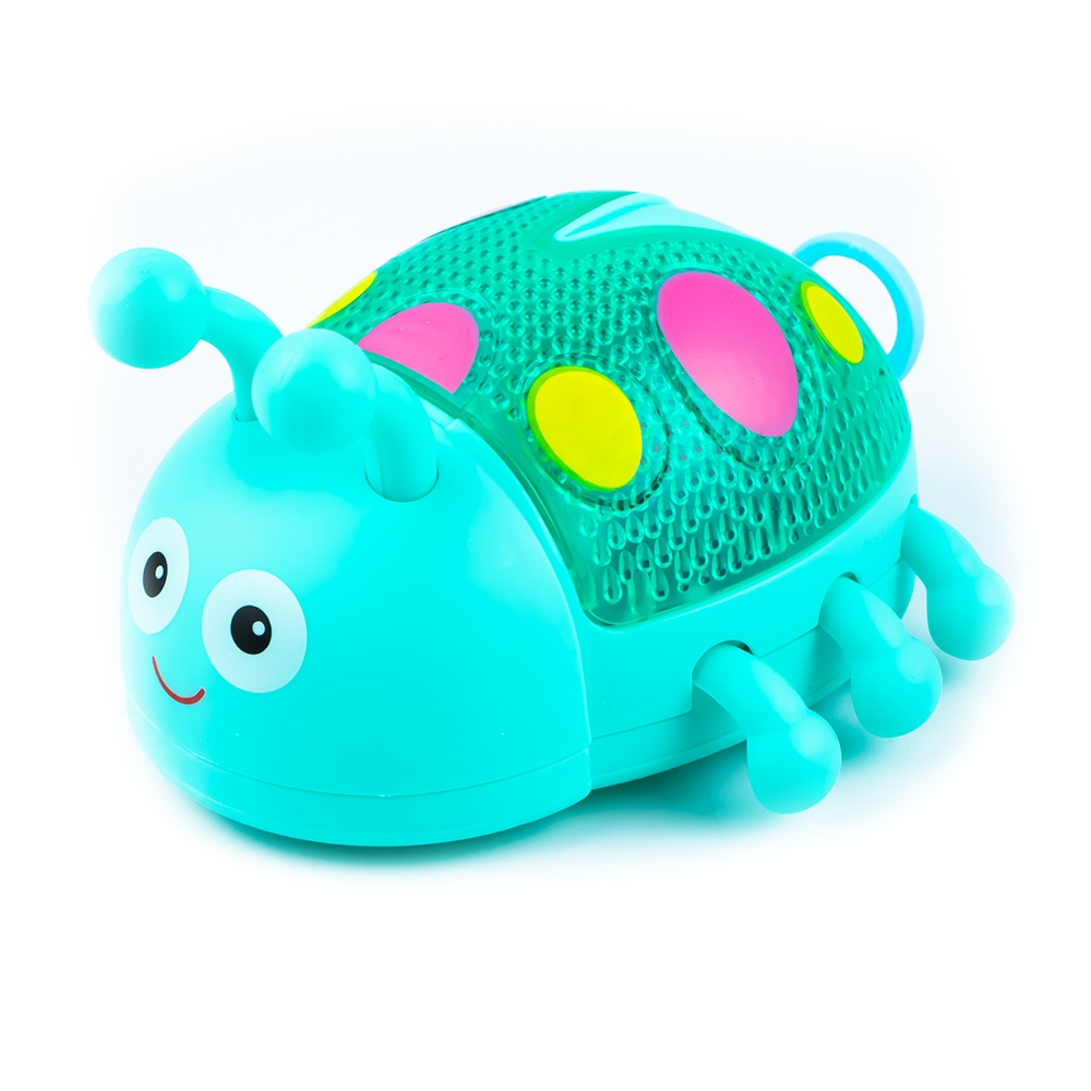 Buburuze cu frictiune si lumina, 12 buc/set - imagine 3