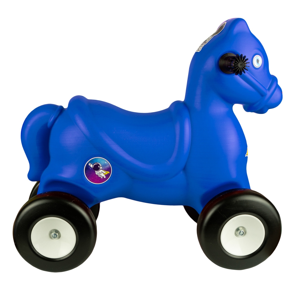 Calut cu roti, albastru - ROBENTOYS - imagine 4