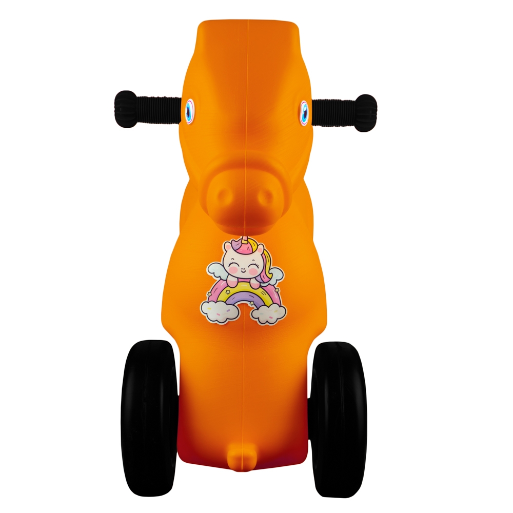 Calut cu roti, portocaliu - ROBENTOYS - imagine 5