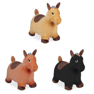 Calut din cauciuc, gonflabil, plusat, cu lumina si muzica