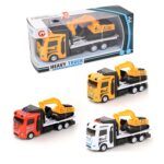 Camion cu frictiune + macara, muzica/lumina