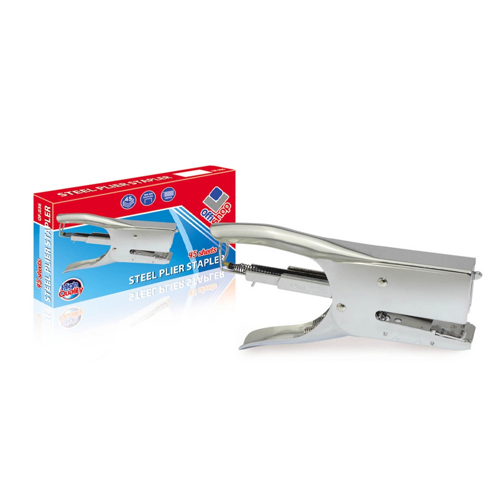 Capsator metal, tip cleste, 45 coli - OFFISHOP - imagine 2