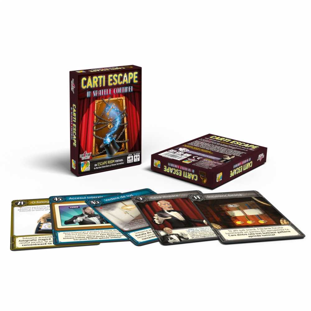 Carti Escape - In Spatele Cortinei, ISBN: 978-606-94982-4-8 - imagine 2