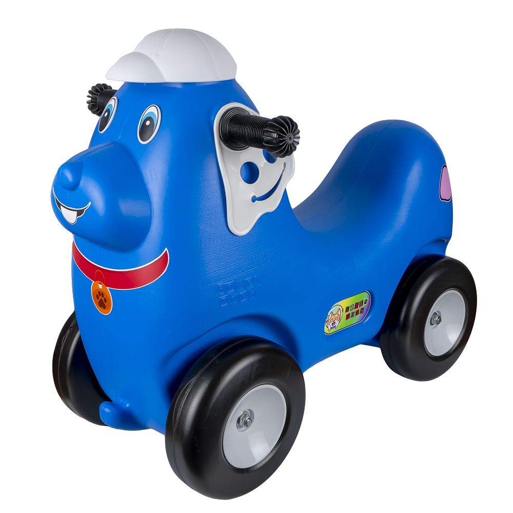 Catel balansoar 2 in 1, albastru - ROBENTOYS - imagine 2