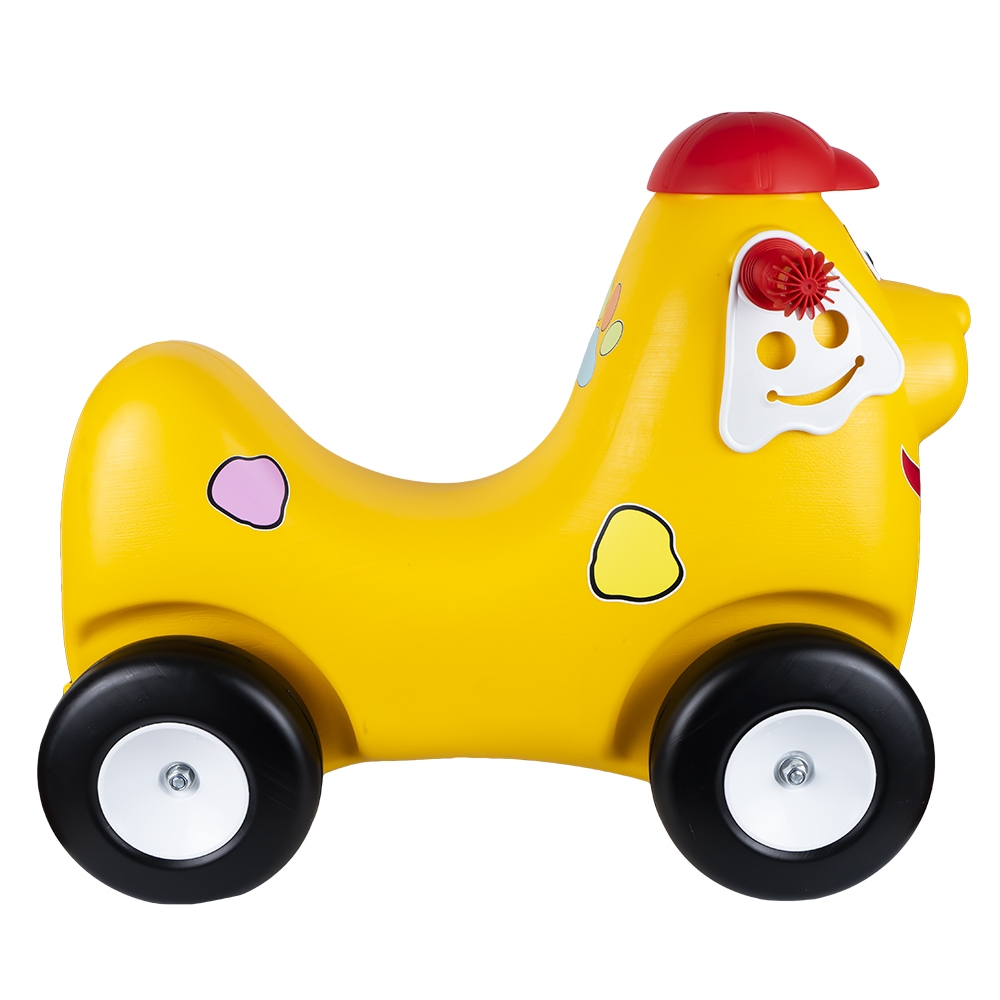 Catel balansoar 2 in 1, galben - ROBENTOYS - imagine 5