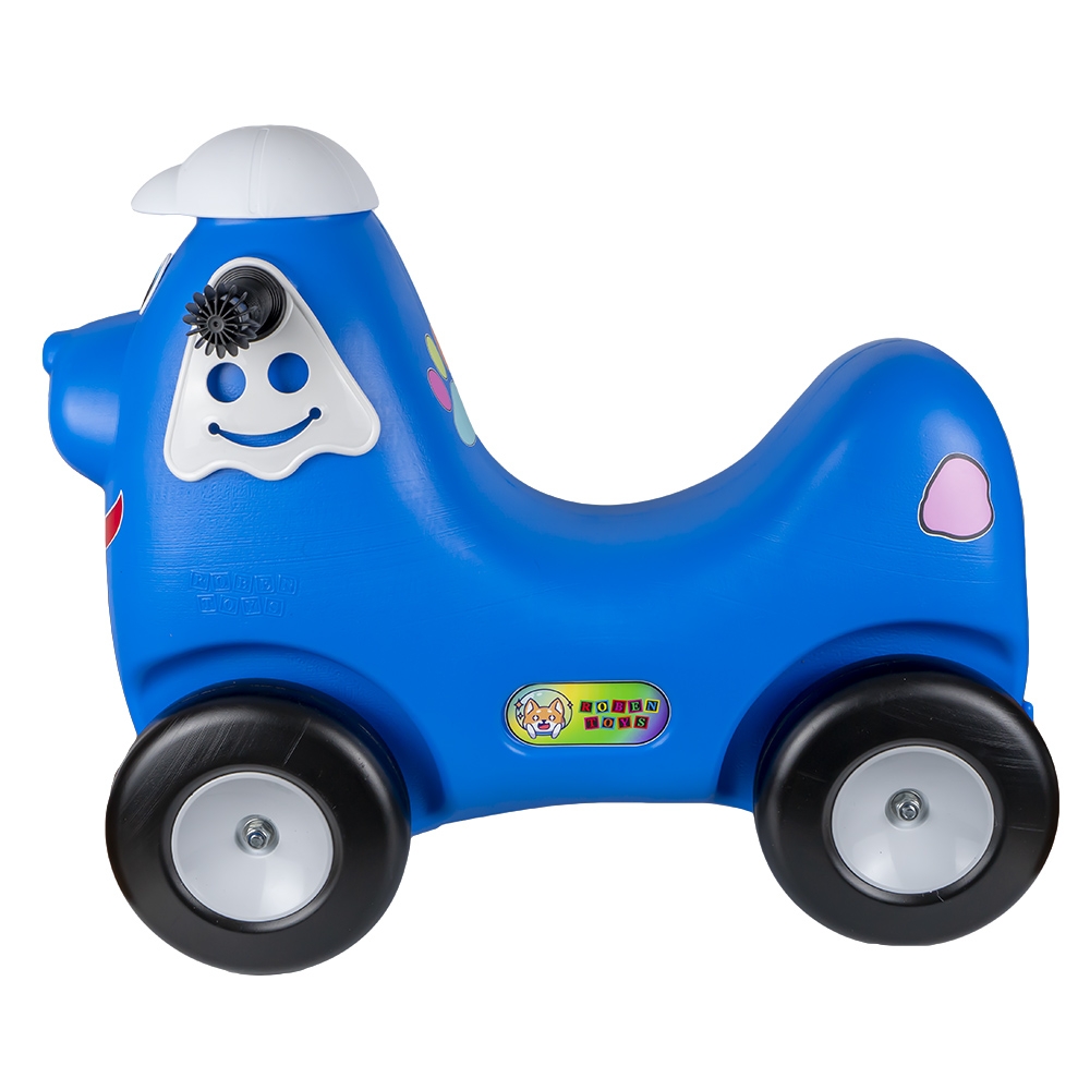 Catel cu roti, albastru - ROBENTOYS - imagine 2