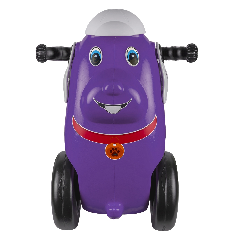 Catel cu roti, mov - ROBENTOYS - imagine 5