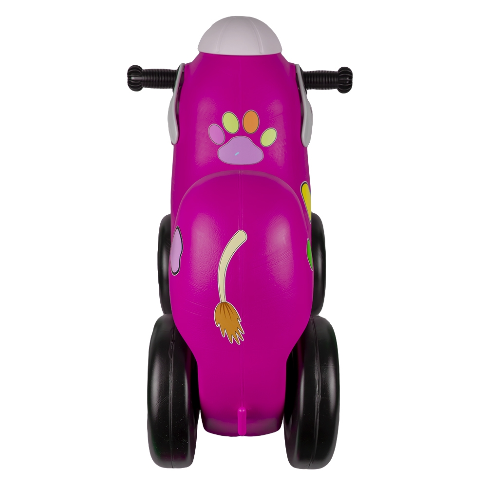 Catel cu roti, roz - ROBENTOYS - imagine 3