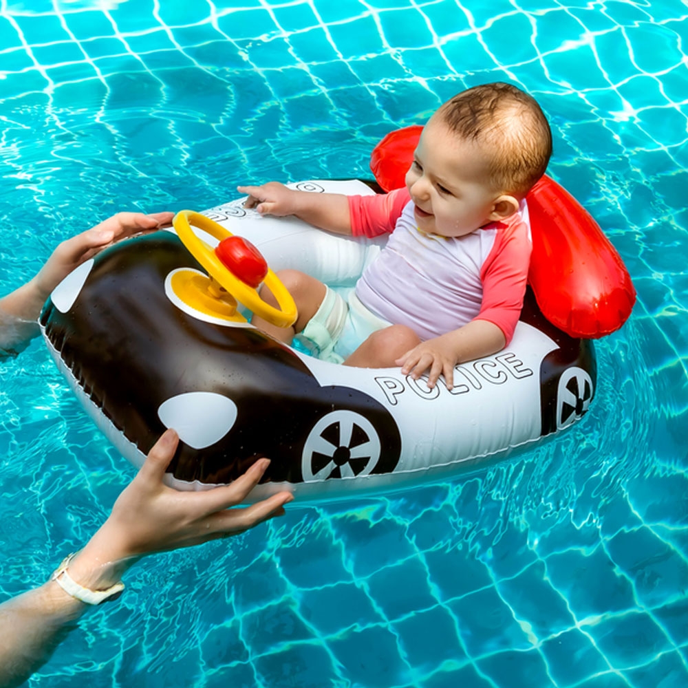 Colac baie gonflabil, Masina politie - imagine 2