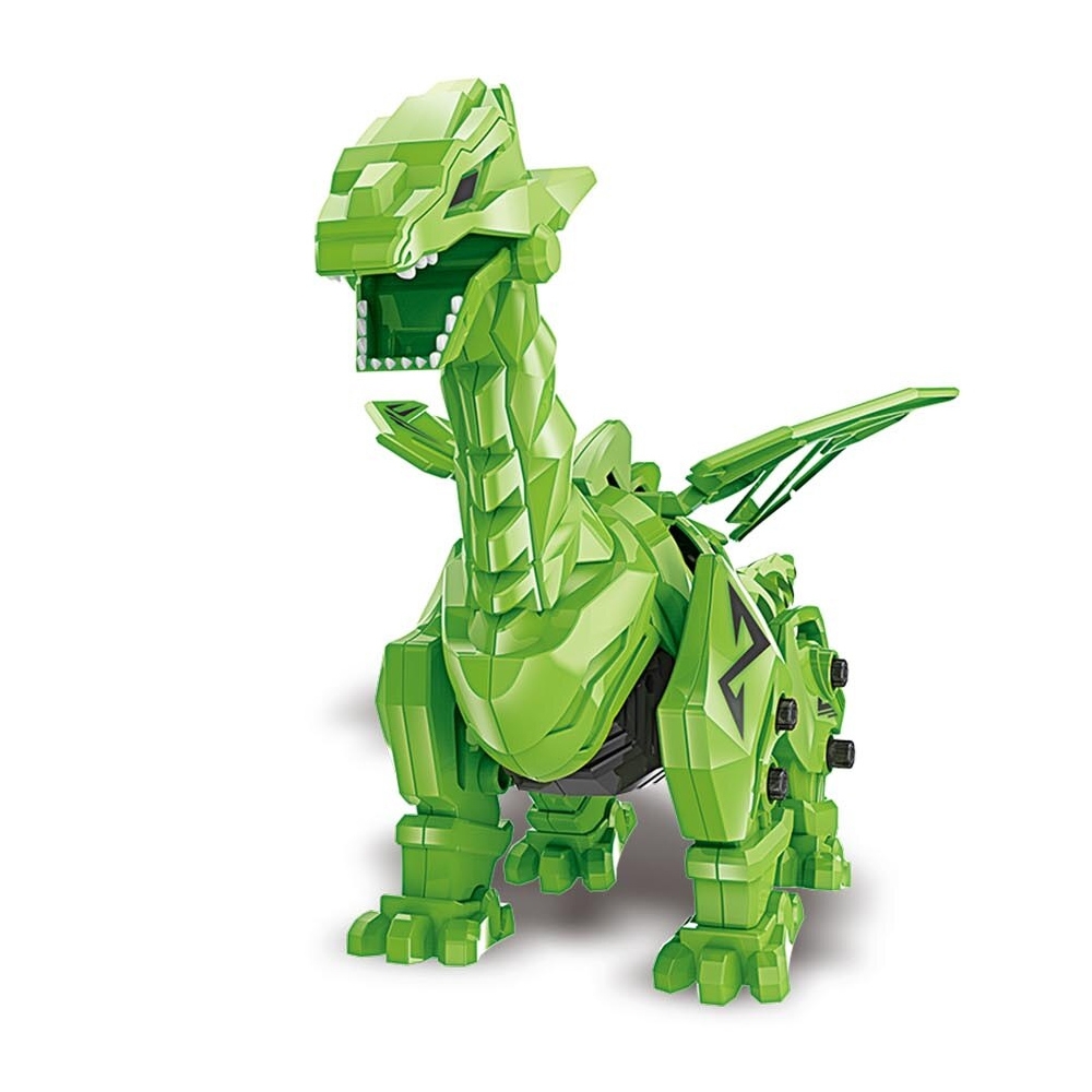 Cuburi constructii Robozaur, cu baterii - TANYSTROPHEUS