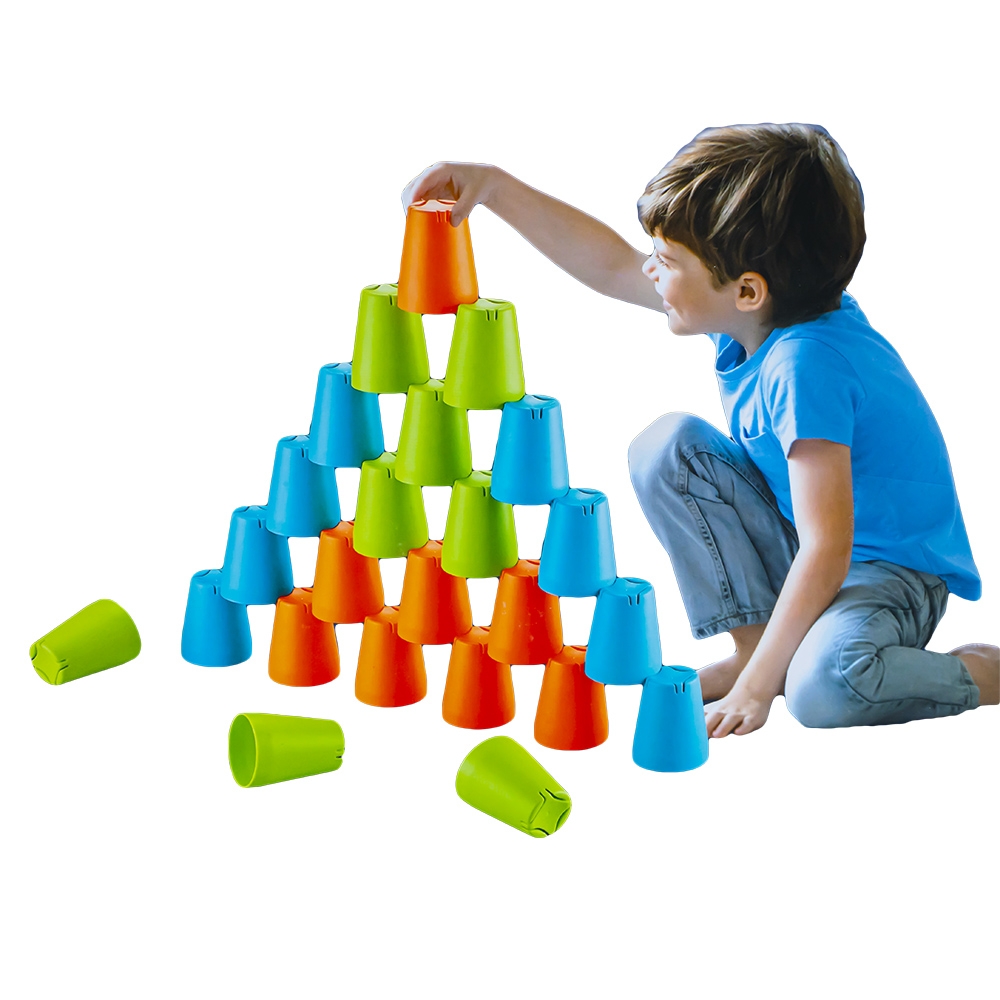 Cupe pentru stivuit, 30 piese - imagine 2