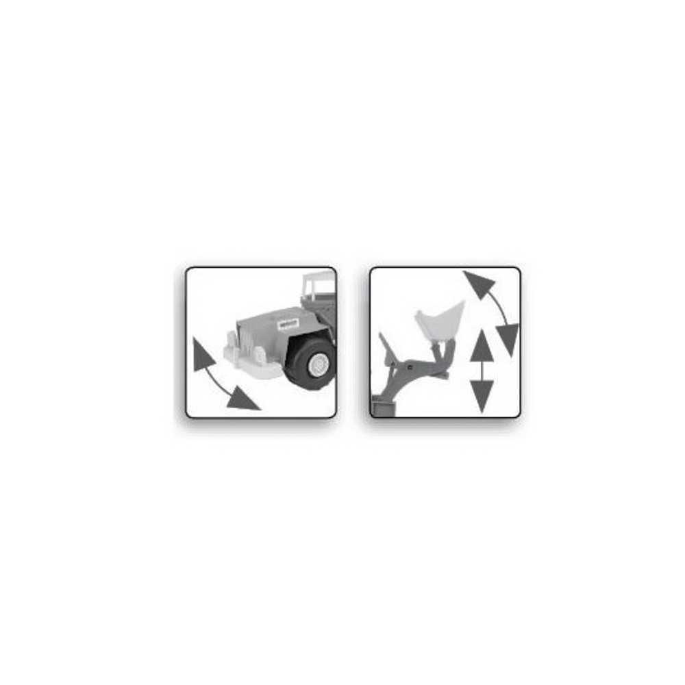 Excavator, 36x15x16 cm - Tigres - imagine 2