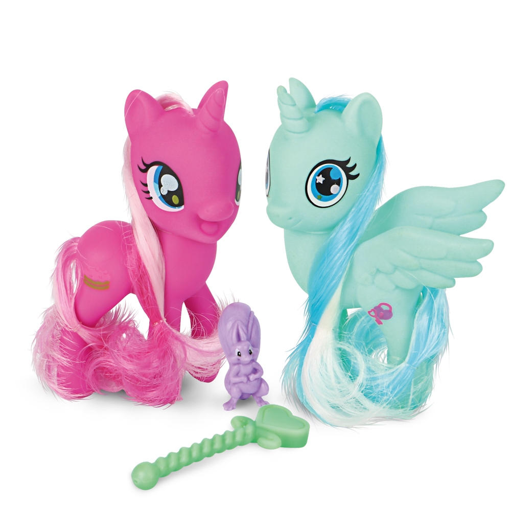 Figurine unicorn si accesorii, 2 buc/set - Toi-Toys - imagine 4