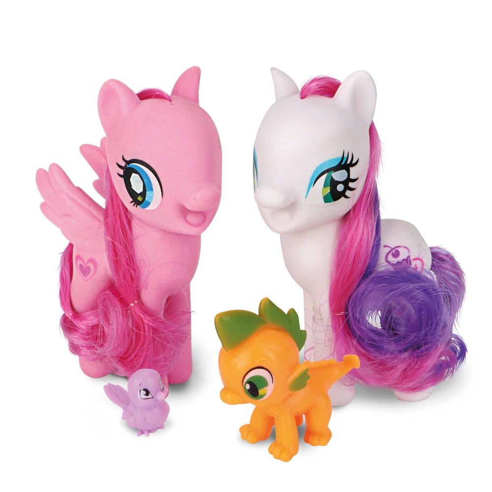 Figurine unicorn si accesorii, 2 buc/set - Toi-Toys - imagine 6
