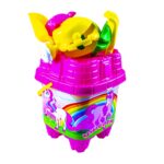 Galetusa nisip castel + accesorii, 8 buc/set