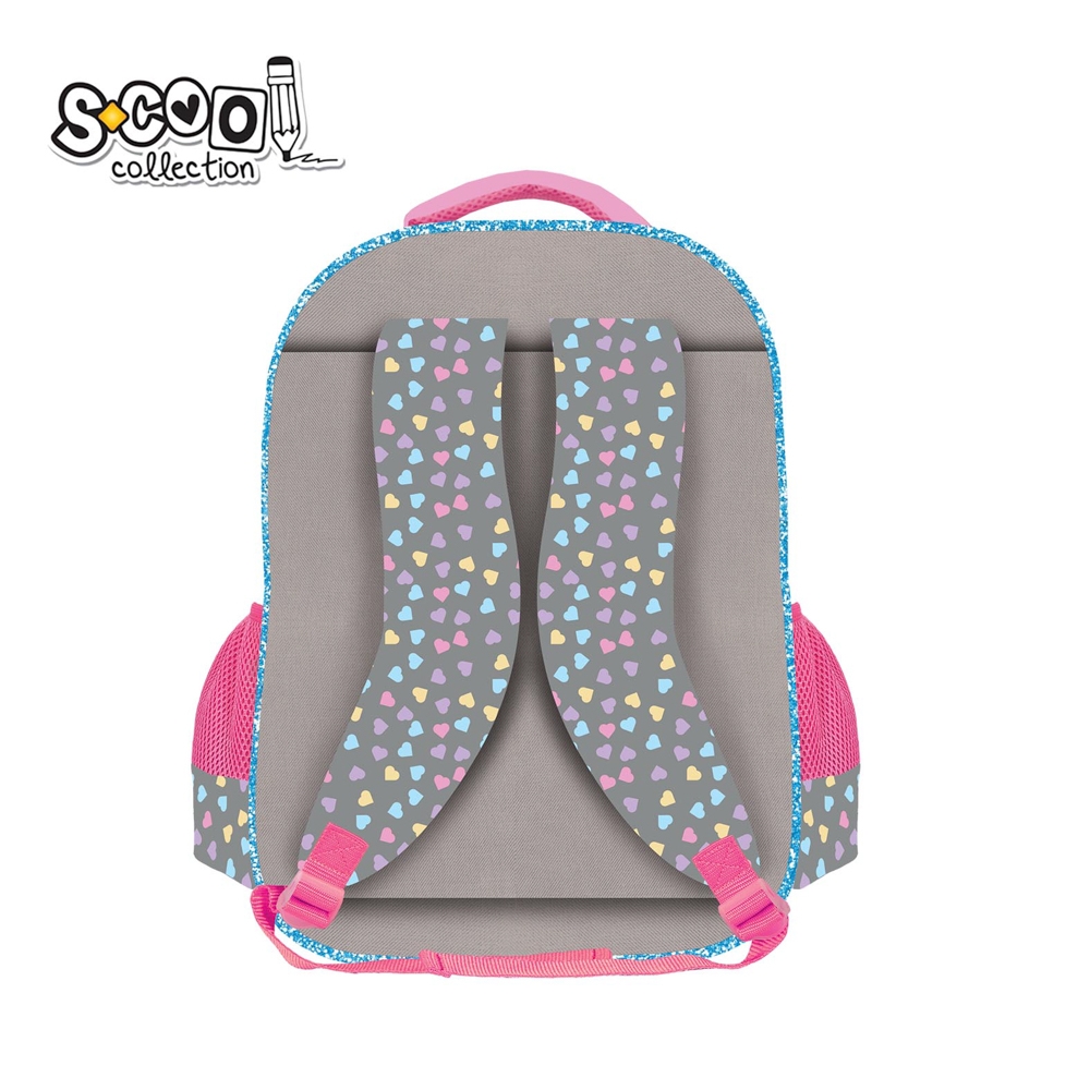 Ghiozdan 3D cu led HAPPINESS, 40x32x19.5 cm - S-COOL - imagine 3