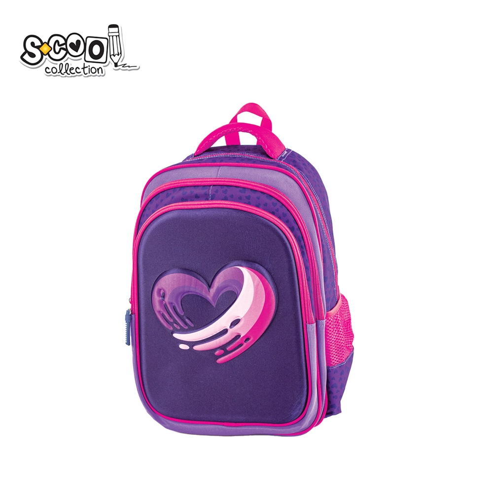 Ghiozdan 3D HEART, 38x35x20 cm - S-COOL - imagine 2