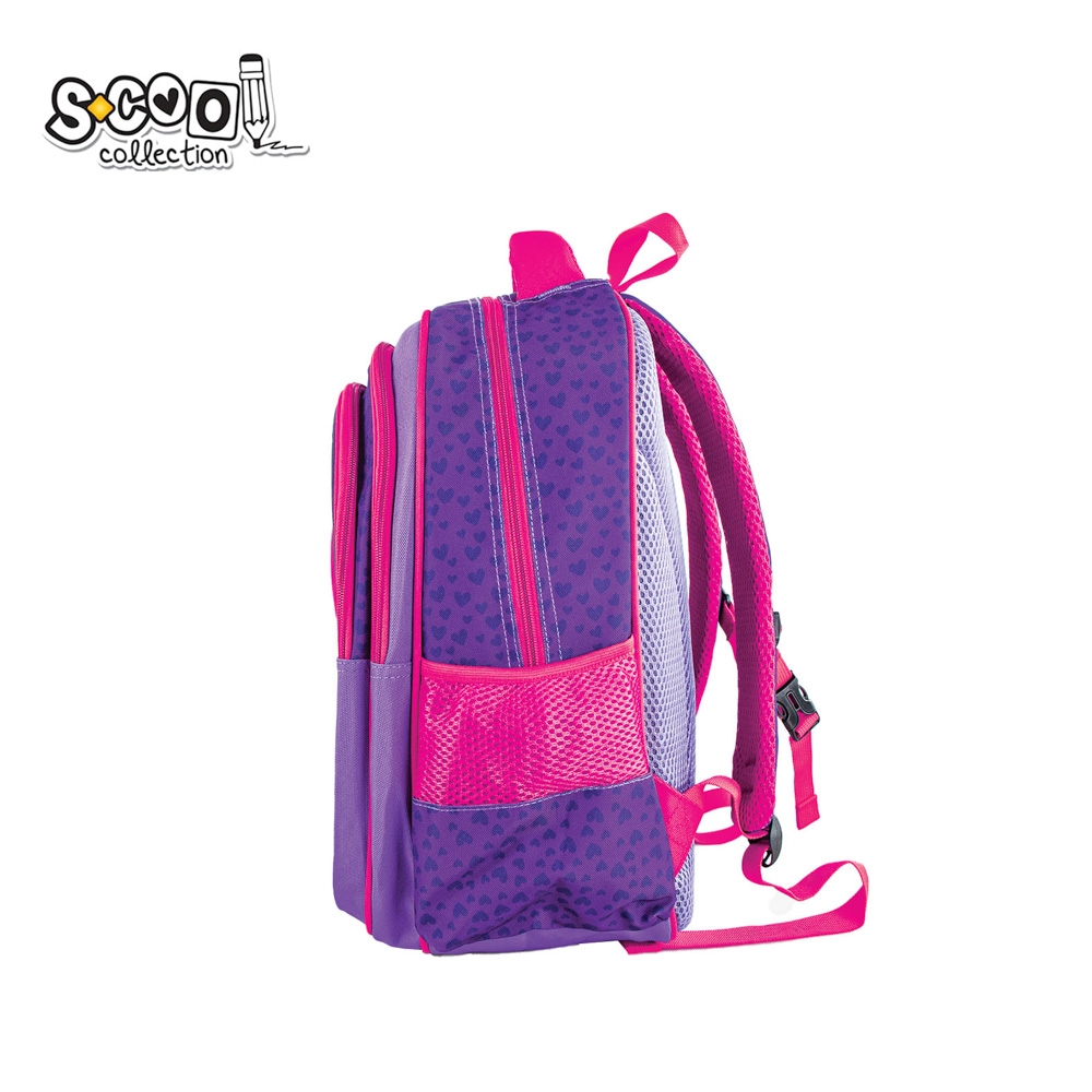 Ghiozdan 3D HEART, 38x35x20 cm - S-COOL - imagine 3