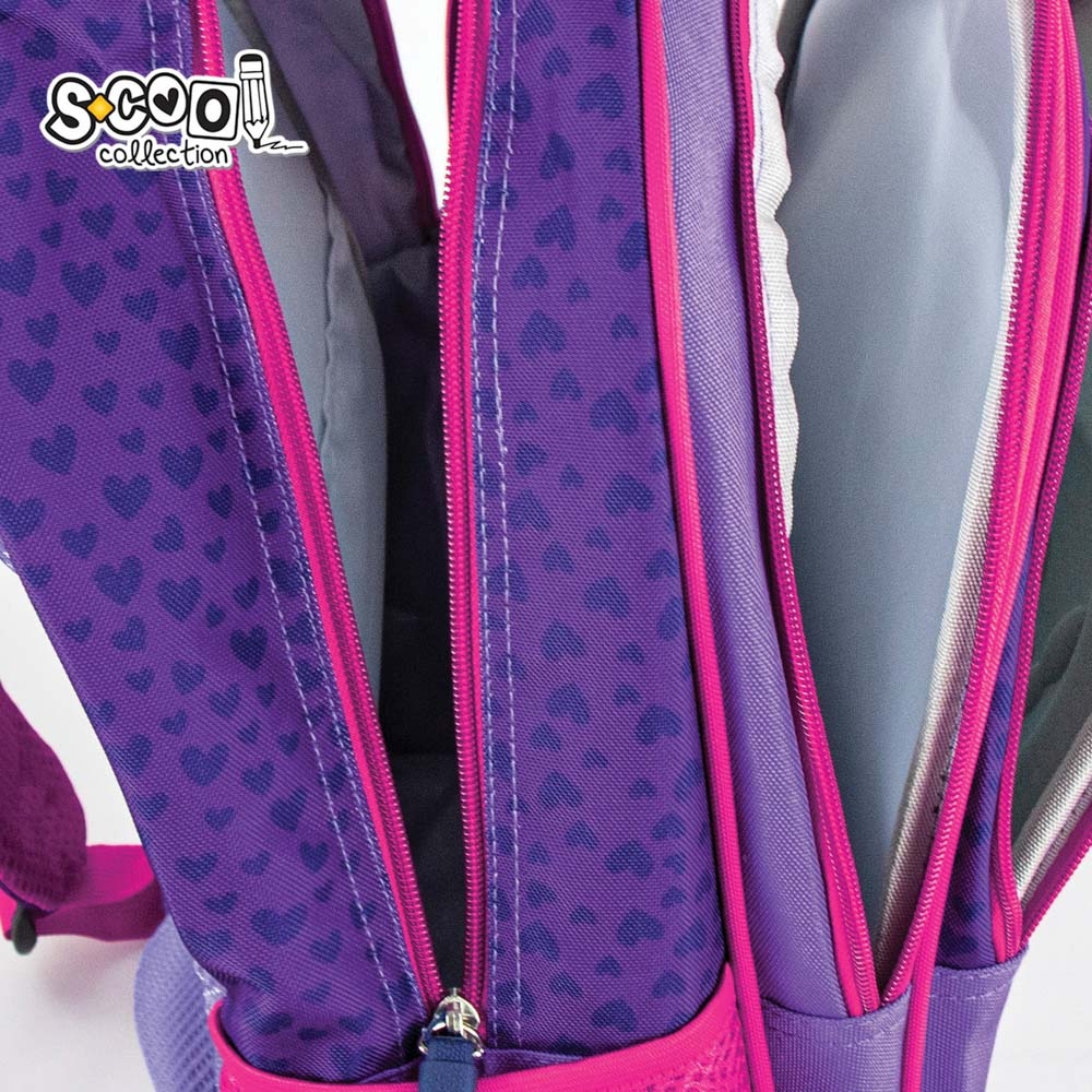 Ghiozdan 3D HEART, 38x35x20 cm - S-COOL - imagine 9