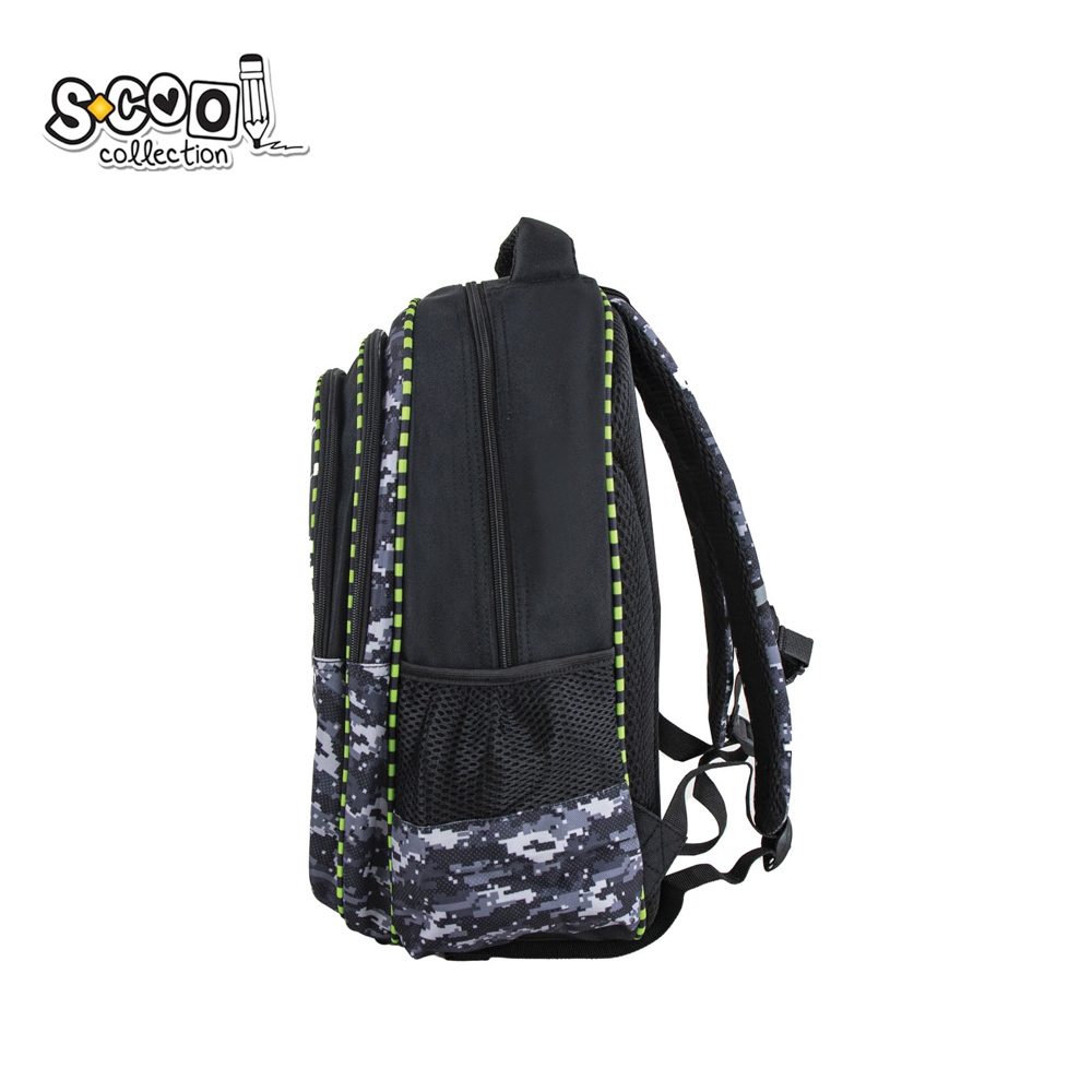 Ghiozdan 3D OFFROAD, 38x35x20 cm - S-COOL - imagine 3