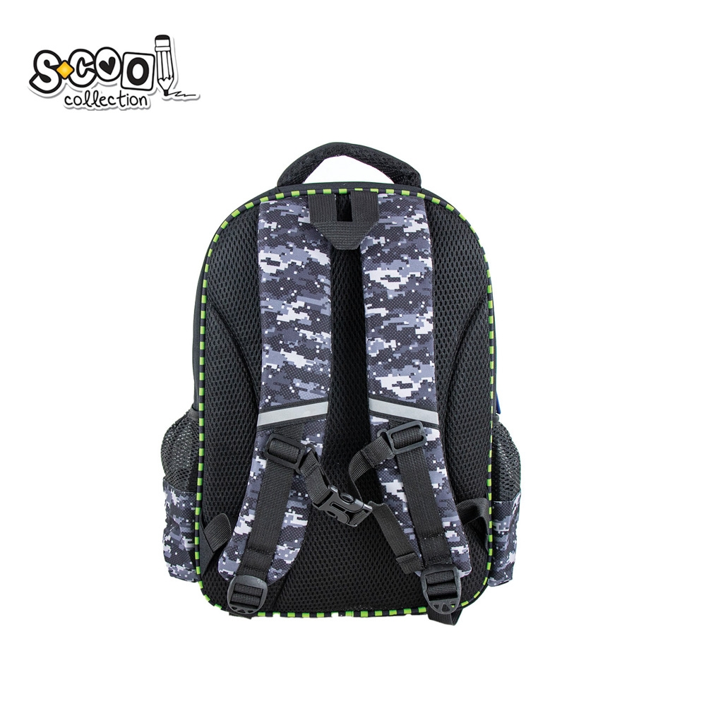 Ghiozdan 3D OFFROAD, 38x35x20 cm - S-COOL - imagine 4