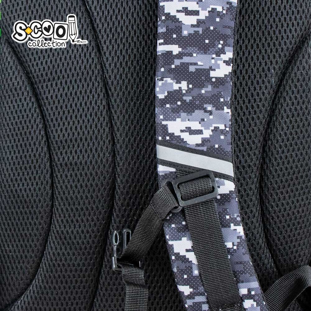 Ghiozdan 3D OFFROAD, 38x35x20 cm - S-COOL - imagine 5