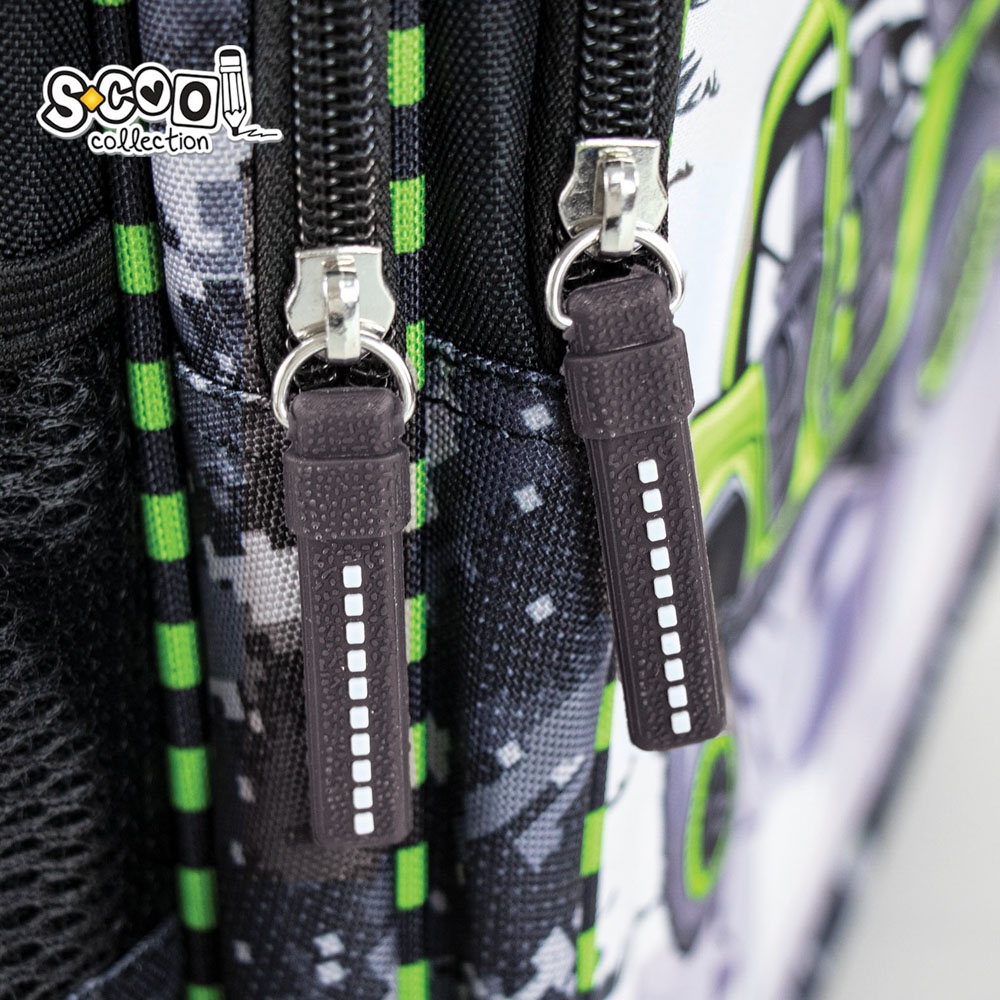 Ghiozdan 3D OFFROAD, 38x35x20 cm - S-COOL - imagine 8