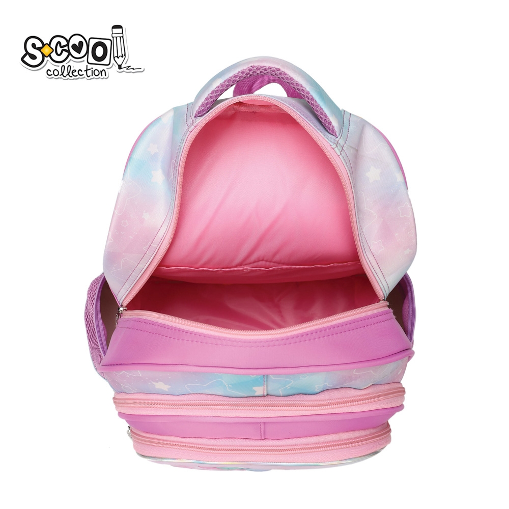 Ghiozdan 3D RABBIT, 31x24x41 cm - S-COOL - imagine 3