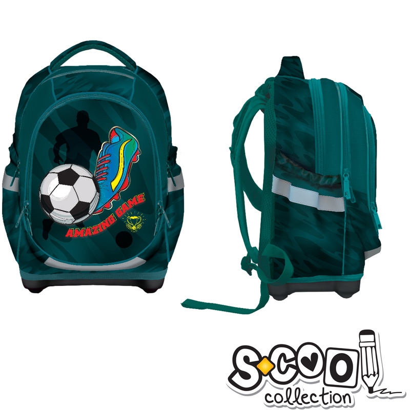 Ghiozdan anatomic AMAZING GAME, 42x34x22cm - S-COOL