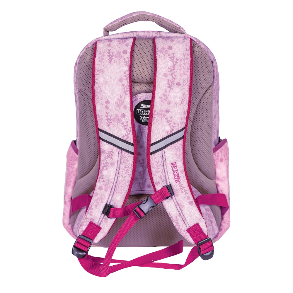 Ghiozdan anatomic compartiment laptop, URBAN NATURALLY LILAC, 46x31x16 cm - S-COOL - imagine 3