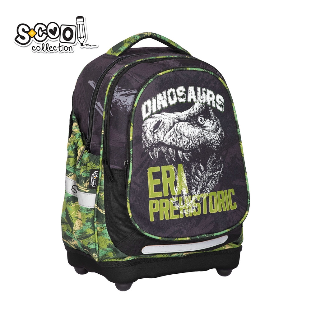 Ghiozdan anatomic DINO, 38x39x19.5 cm - S-COOL - imagine 2
