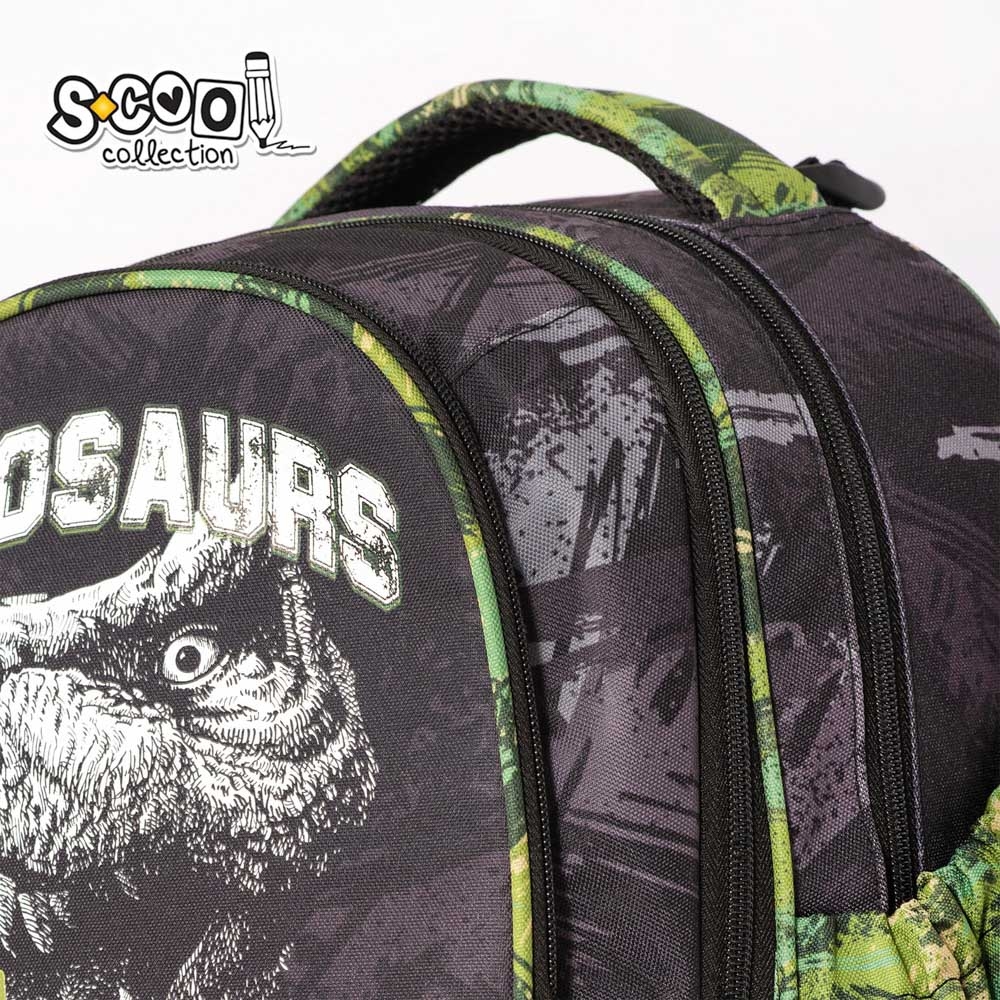 Ghiozdan anatomic DINO, 38x39x19.5 cm - S-COOL - imagine 12