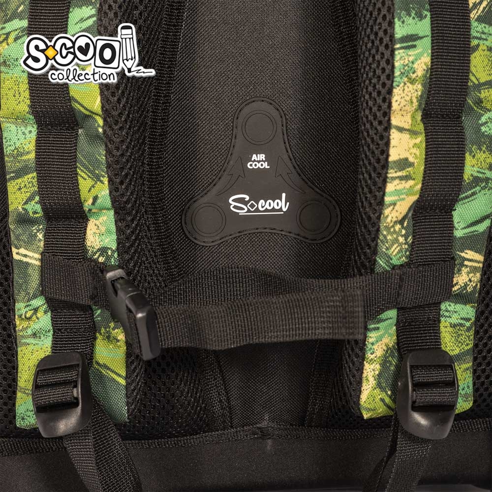 Ghiozdan anatomic DINO, 38x39x19.5 cm - S-COOL - imagine 14