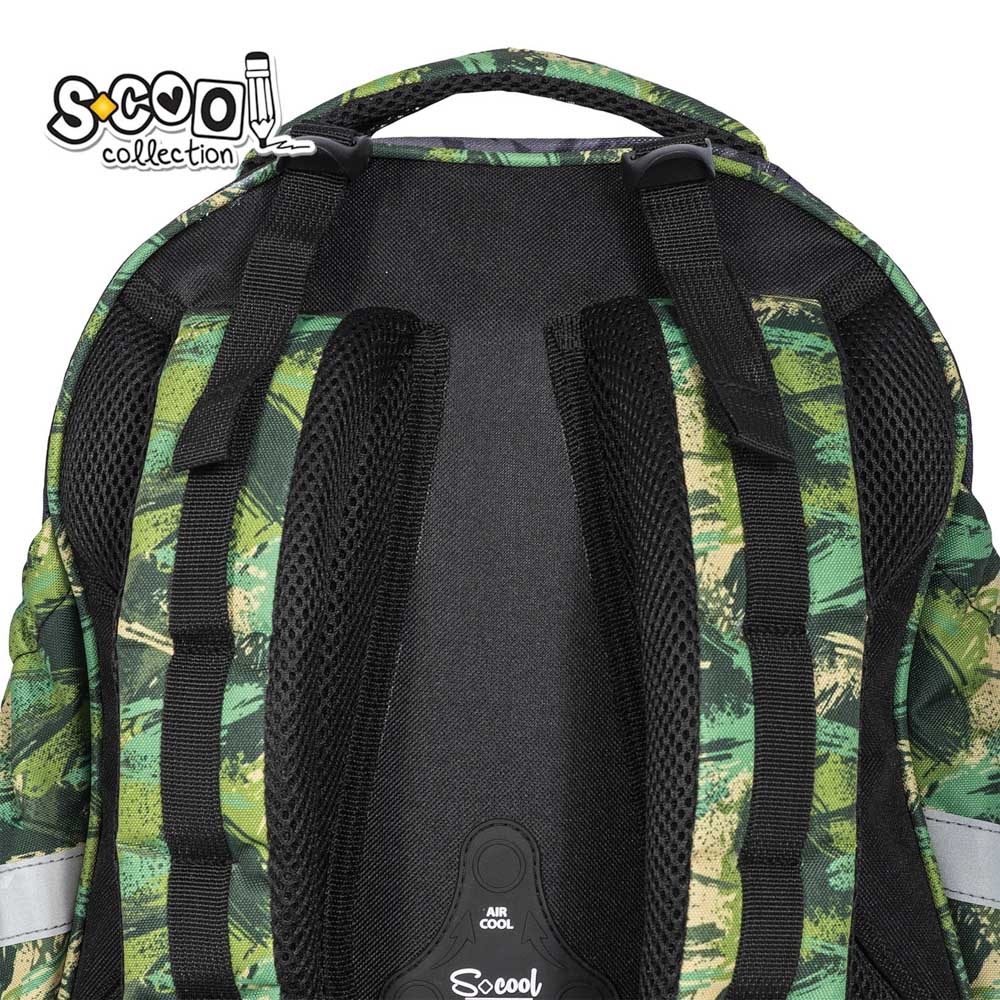 Ghiozdan anatomic DINO, 38x39x19.5 cm - S-COOL - imagine 15