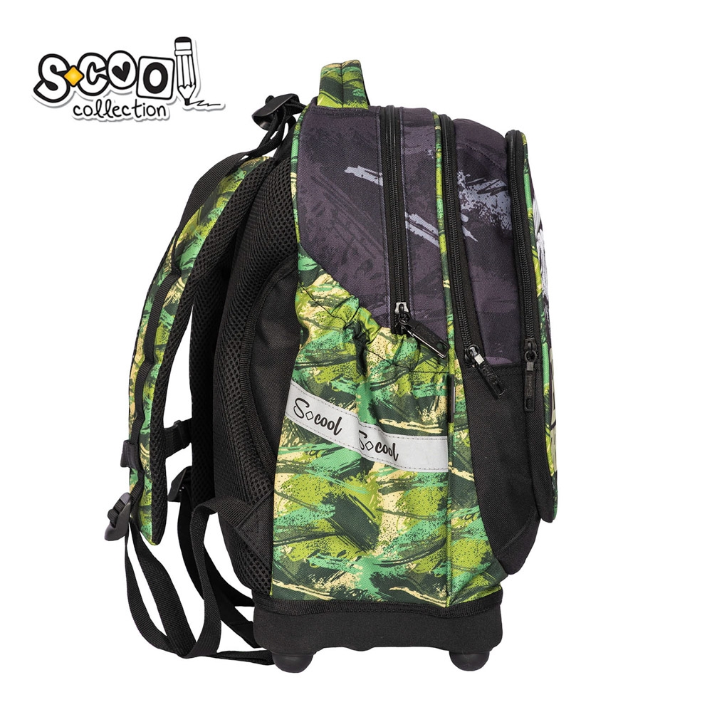 Ghiozdan anatomic DINO, 38x39x19.5 cm - S-COOL - imagine 3