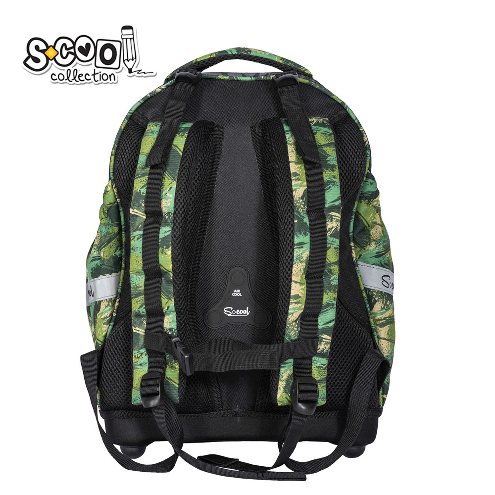 Ghiozdan anatomic DINO, 38x39x19.5 cm - S-COOL - imagine 4