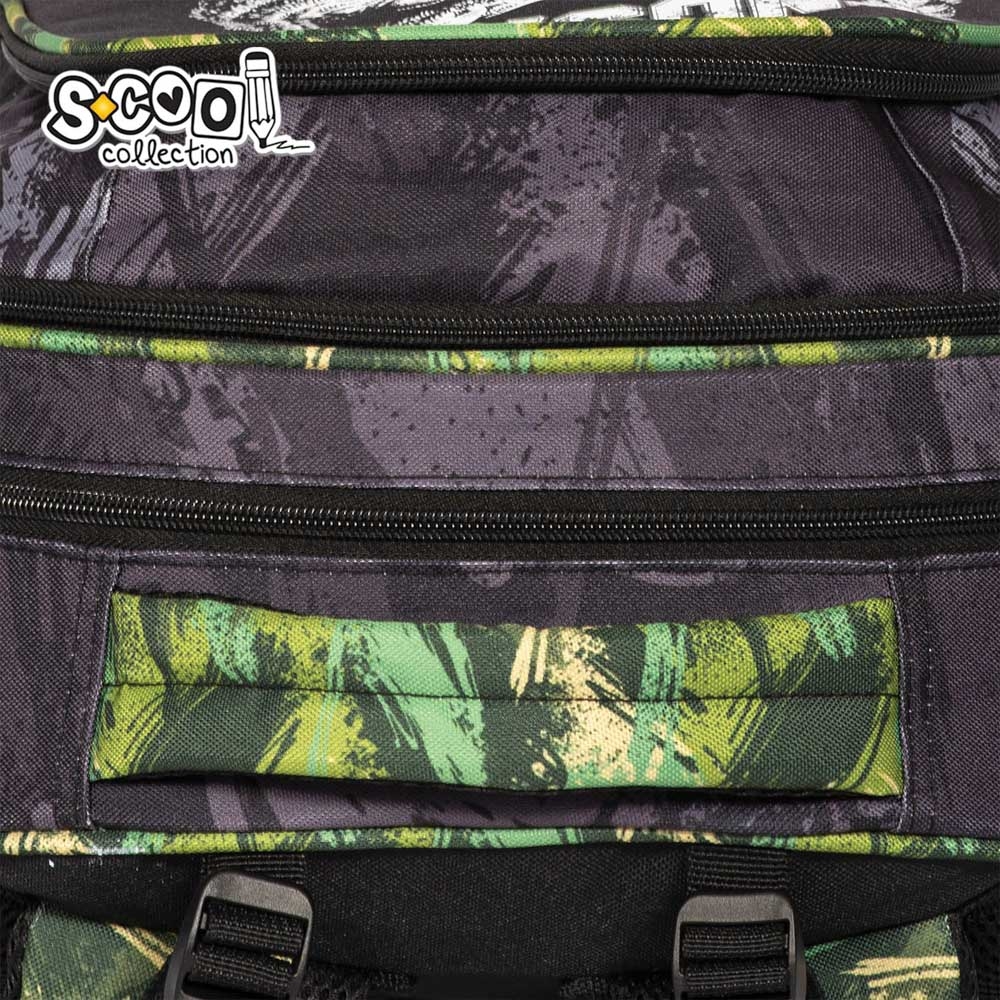 Ghiozdan anatomic DINO, 38x39x19.5 cm - S-COOL - imagine 7