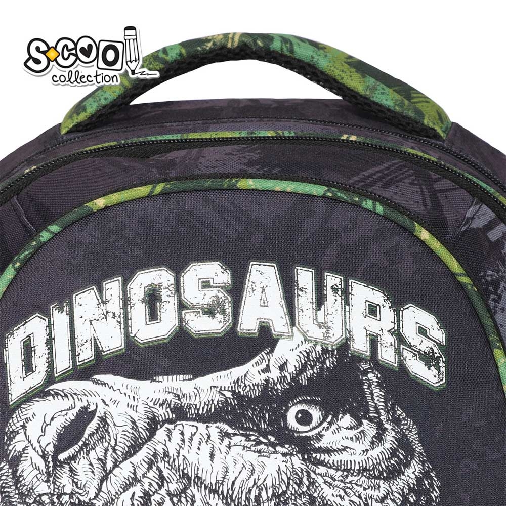 Ghiozdan anatomic DINO, 38x39x19.5 cm - S-COOL - imagine 10