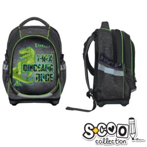 Ghiozdan anatomic DINOSAUR, 42x34x22cm - S-COOL