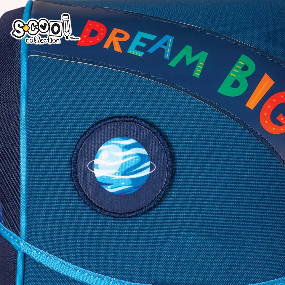 Ghiozdan anatomic DREAM BIG, 30x22x42 cm - S-COOL - imagine 4