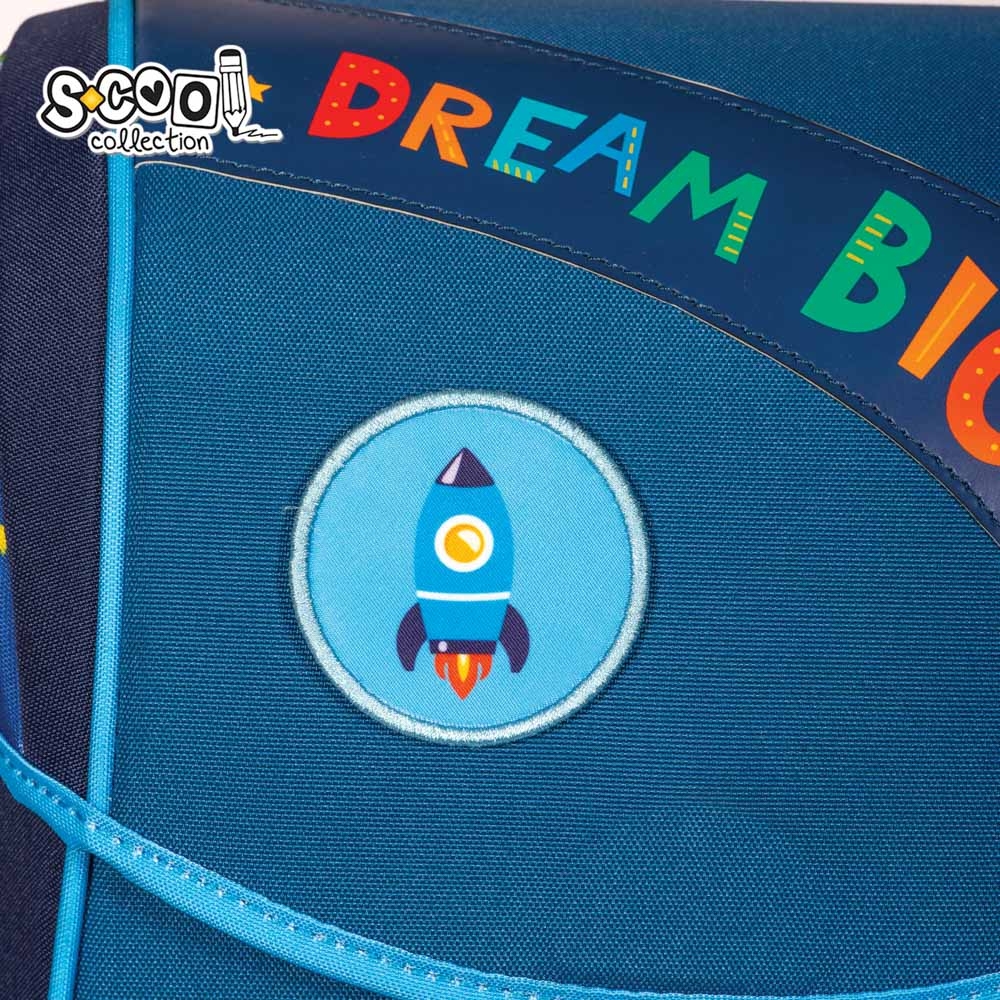 Ghiozdan anatomic DREAM BIG, 30x22x42 cm - S-COOL - imagine 5