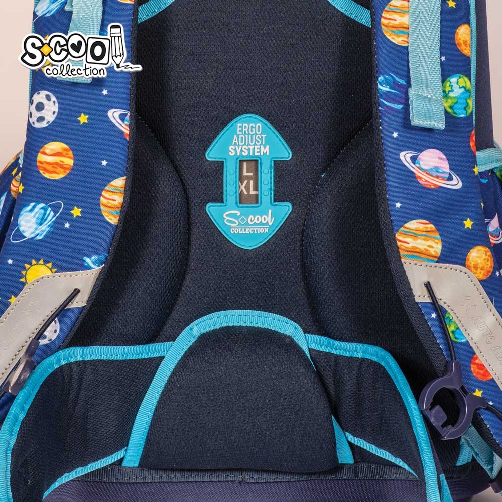 Ghiozdan anatomic DREAM BIG, 30x22x42 cm - S-COOL - imagine 9