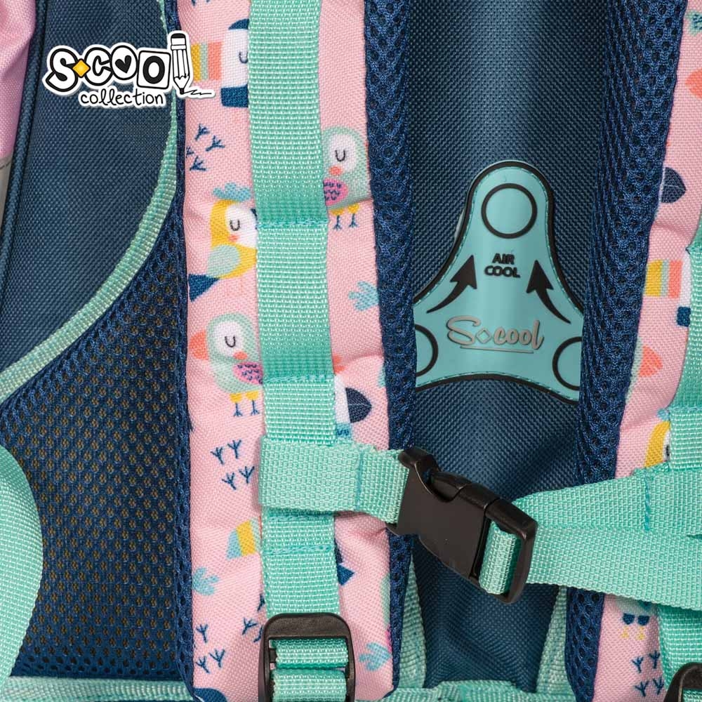 Ghiozdan anatomic DREAM BIG, 38x39x19.5 cm - S-COOL - imagine 8